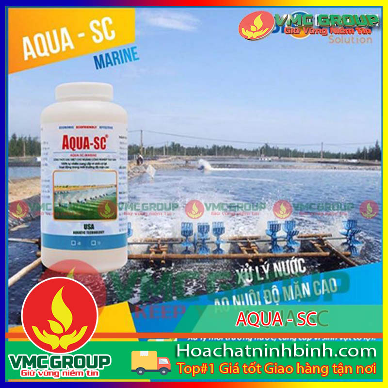 AQUA-SC MARINE XỬ LÝ NƯỚC AO NUÔI ĐỘ MẶN CAO HCNB AQUA-SC MARINE XỬ LÝ NƯỚC AO NUÔI ĐỘ MẶN CAO HCNB