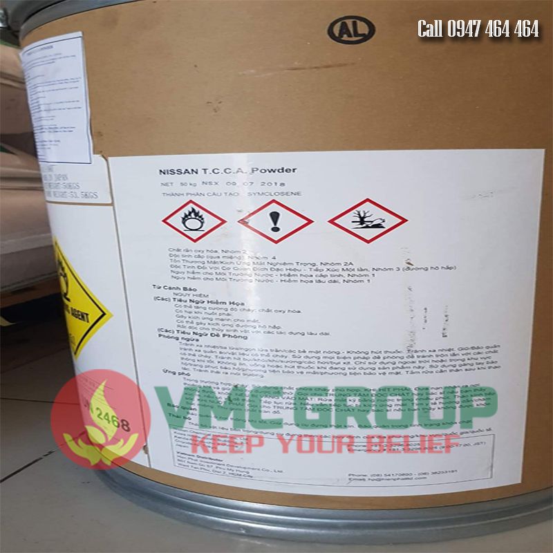 TRICHLORO ISOCYANURIC ACID (TCCA) 90% - POWER