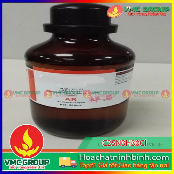 C25N3H30Cl – GENTIAN VIOLET – TÍM TINH THỂ HCNB